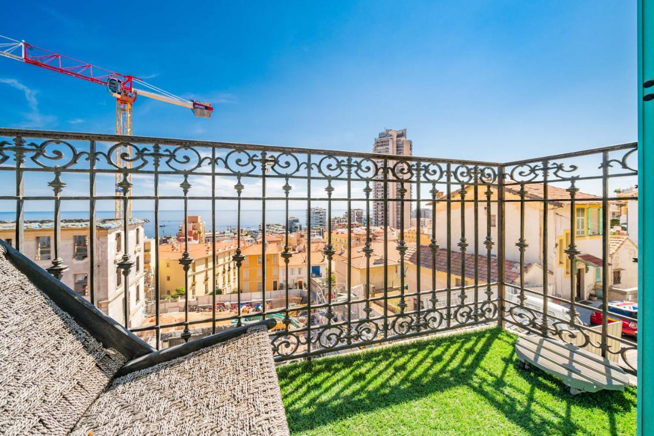 Апартаменти Frontiere De Monaco - Balconnet Vue Mer - Ba Босолей Екстер'єр фото