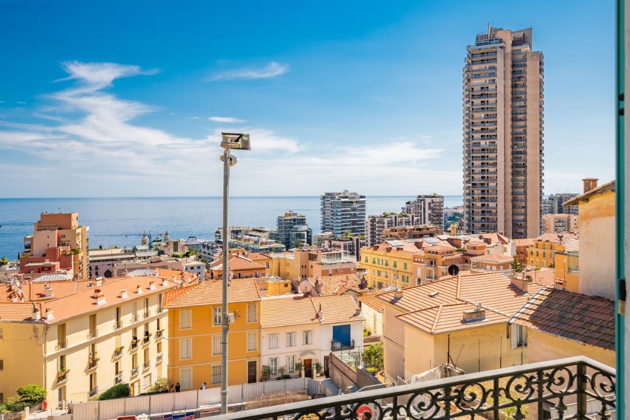 Апартаменти Frontiere De Monaco - Balconnet Vue Mer - Ba Босолей Екстер'єр фото